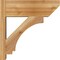 Ekena Millwork Imperial Slat Rough Sawn Outlooker, Western Red Cedar, 8"W x 22"D x 22"H OUT08X22X22IMP06RWR - alternate 4